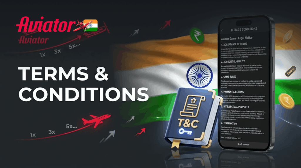 Terms and Conditions for Players in the Aviator App in India